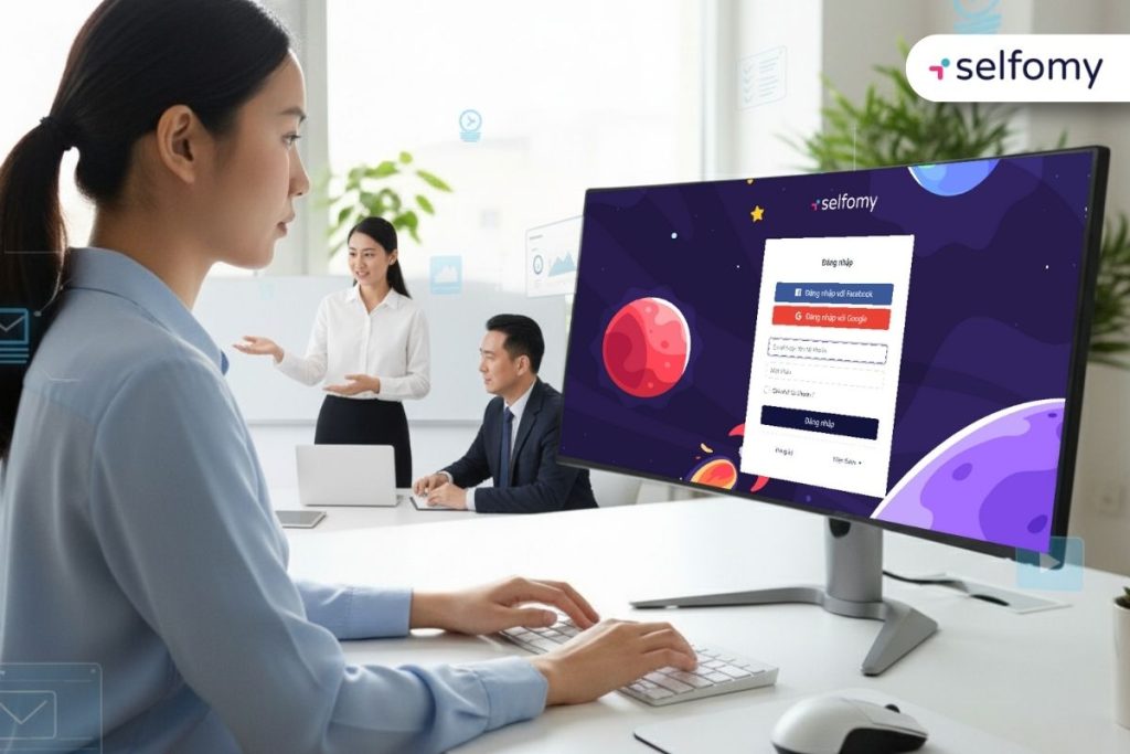 The Selfomy One platform is easy to deploy in just a few steps