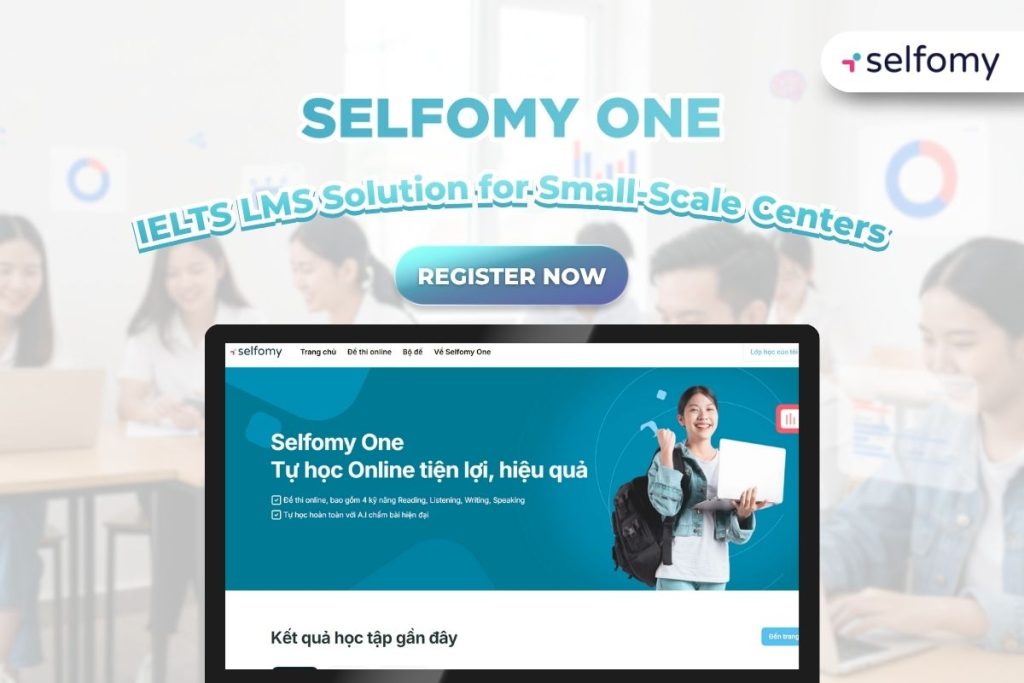 IELTS LMS solution for small-scale centers from Selfomy