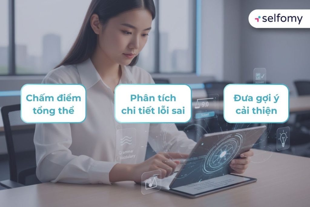 Sức mạnh của AI trong ứng dụng chấm bài thi IELTS 