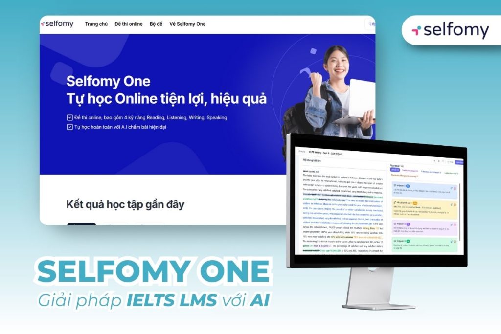 Giải pháp IELTS LMS với AI cho trung tâm ngoại ngữ