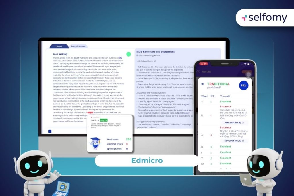 Giải pháp LMS Edmicro với công nghệ AI