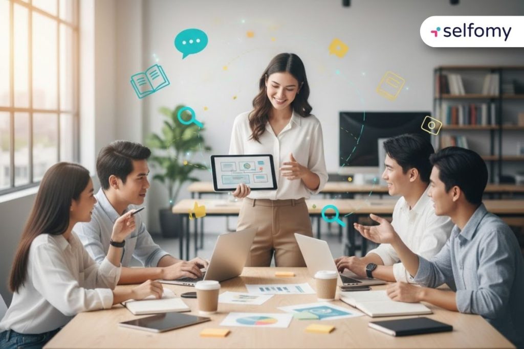 Marketing cho trung tâm là một trong những cách thu hút học viên phổ biến