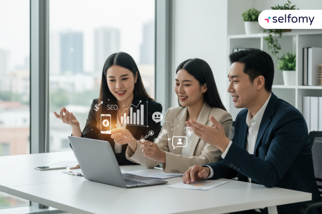 Marketing là một mảnh ghép không thể thiếu trong kinh nghiệm mở trung tâm tiếng Anh